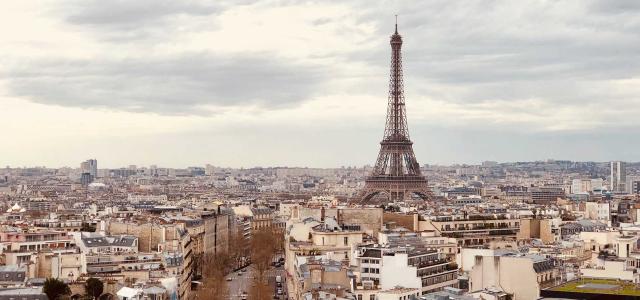 Paris skyline.